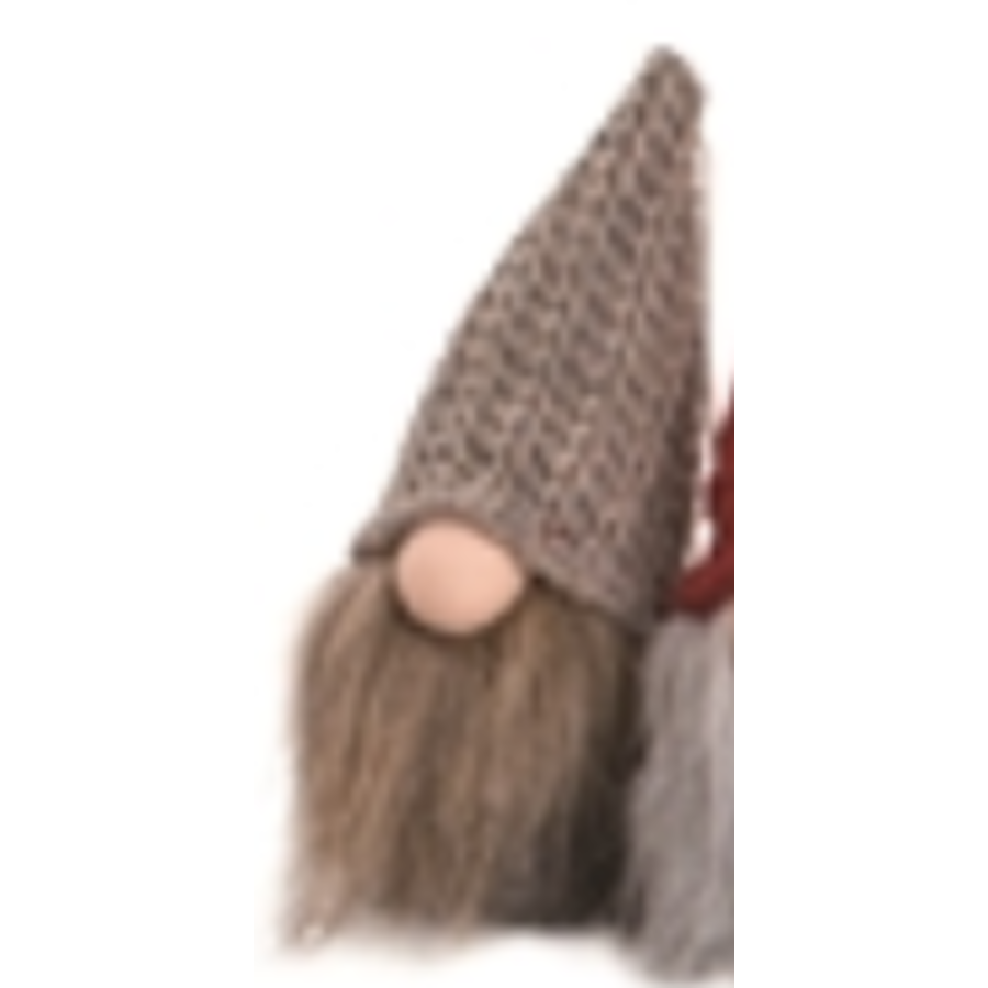 Plush Santa Gnome Orns S/12