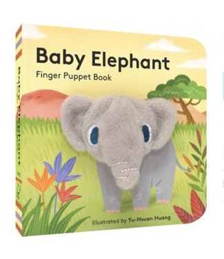 Baby Elephant Puppet Book
