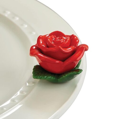  Nora Fleming Red Rose Mini 