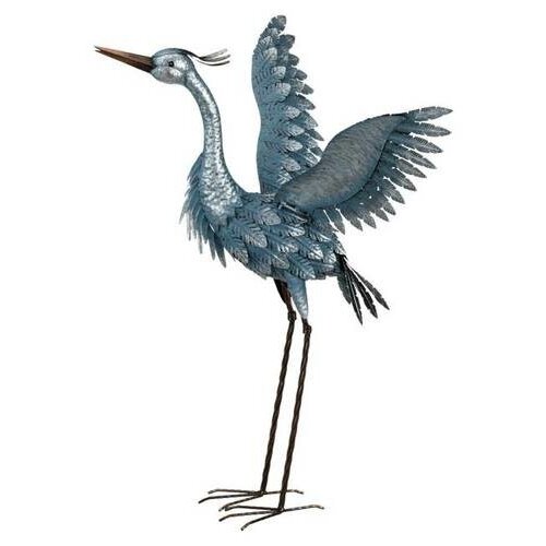  Metallic Blue Heron 29 - Wings Up 
