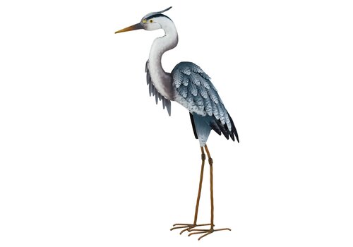  Blue Heron Decor 26"  Down 