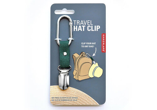  Kikkerland Travel Hat Clip 