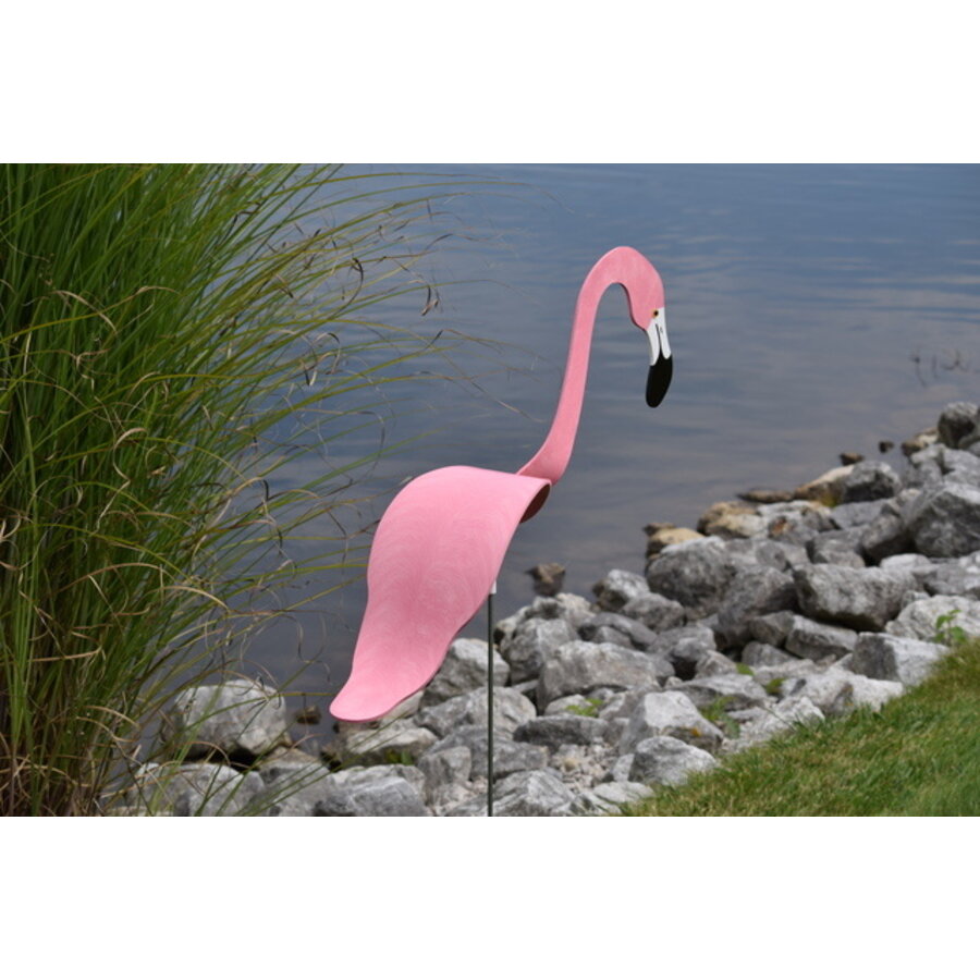 Dancing Lawn Flamingo