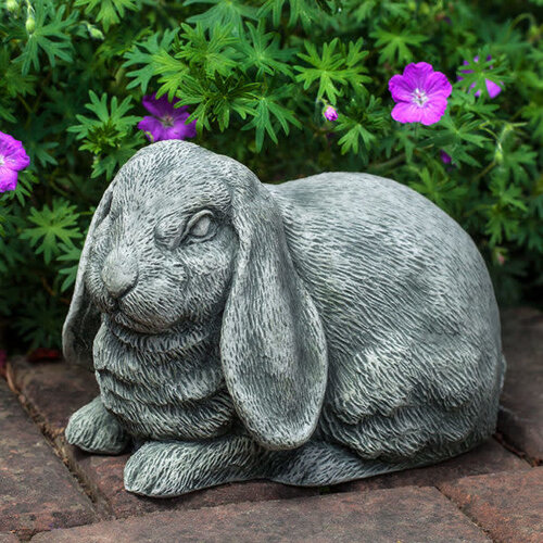  Campania International Lop Eared Bunny Cast Stone Statue 