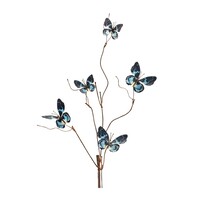 Butterfly Spray 39" Blue