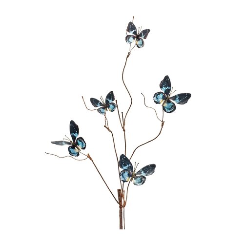  Melrose International, LLC Butterfly Spray 39" Blue 