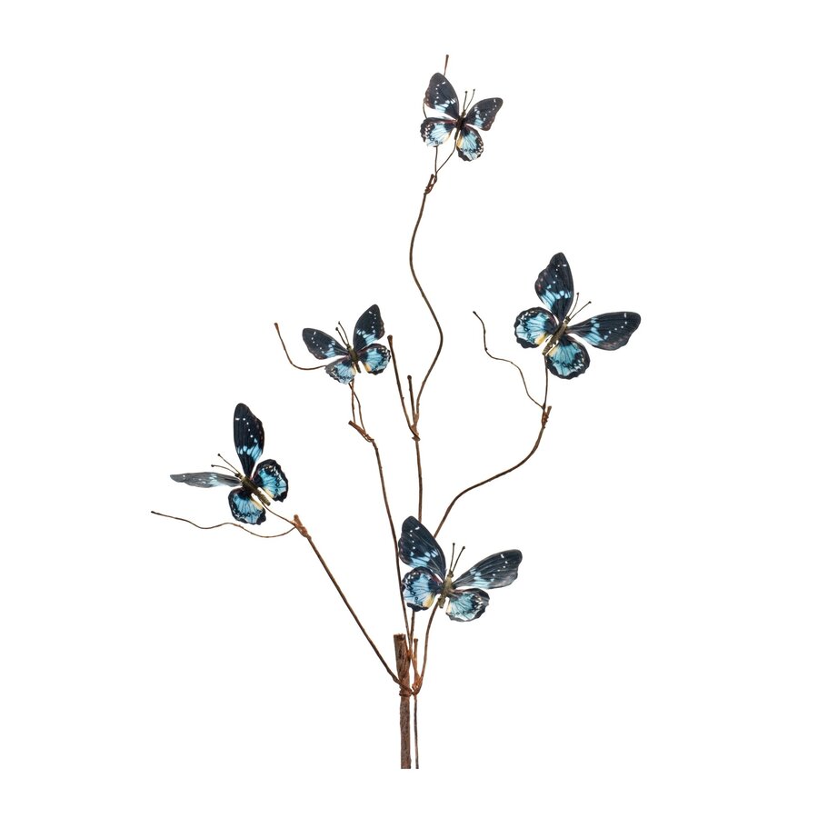 Butterfly Spray 39" Blue