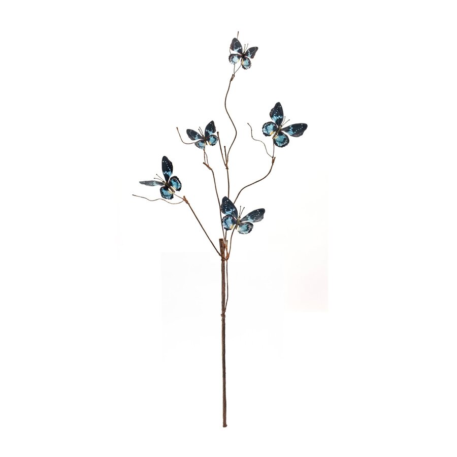 Butterfly Spray 39" Blue