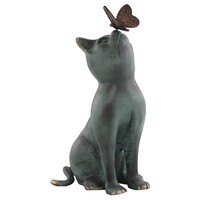 Curiosity Garden Sculpture - Cat