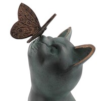 Curiosity Garden Sculpture - Cat