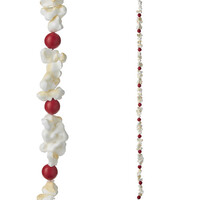5.5' Popcorn and Berry Garland