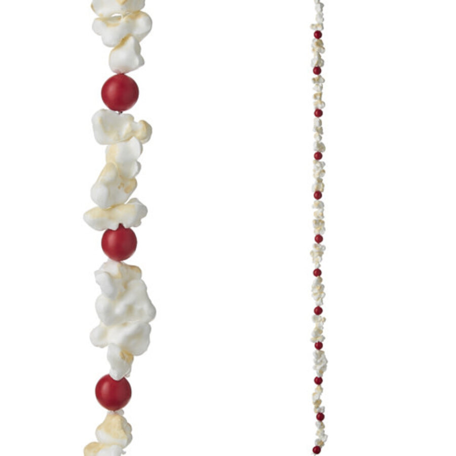 5.5' Popcorn and Berry Garland