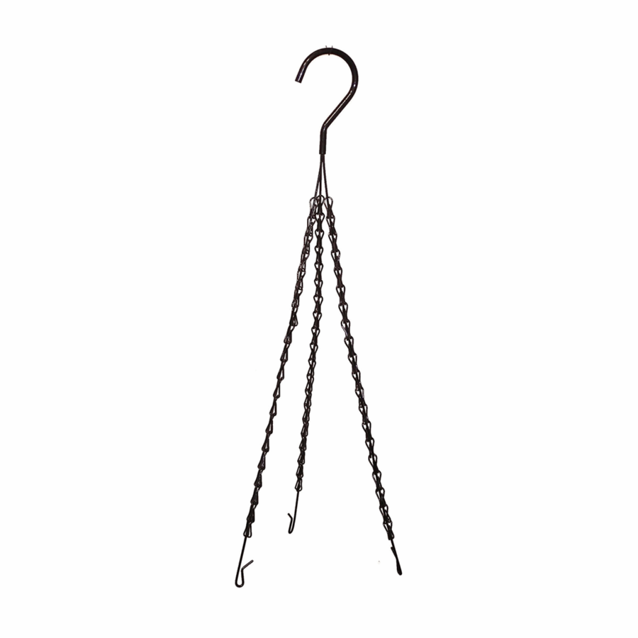 Black Rigid Chain Bird Bath
