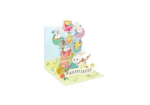  Up With Paper Easter Ferris Wheel Pop Up Card 