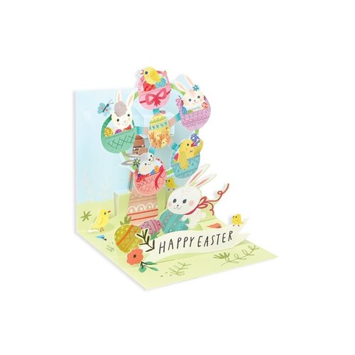  Up With Paper Easter Ferris Wheel Pop Up Card 