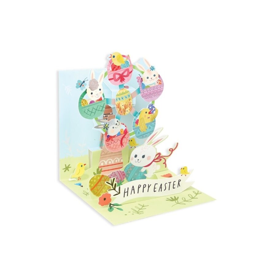 Easter Ferris Wheel Pop Up Card