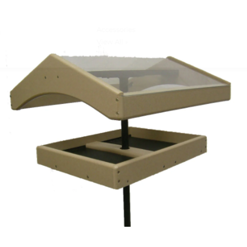 Pole Topper for Platform Bird Feeder 