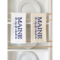 Maine Tea Towel
