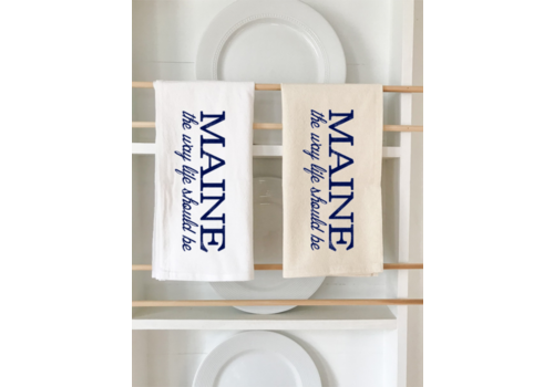  Seagate Studio Maine Tea Towel 