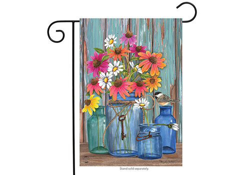  Farm Fresh Flowers Garden Flag 
