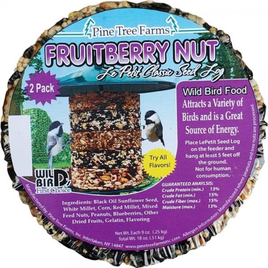 LePetit Fruitberry Nut Classic Seed Log