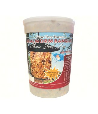 Mealworm Banquet Classic Seed Log 72 oz.