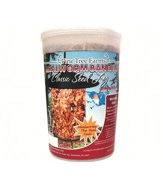 Mealworm Banquet Classic Seed Log 28 oz.