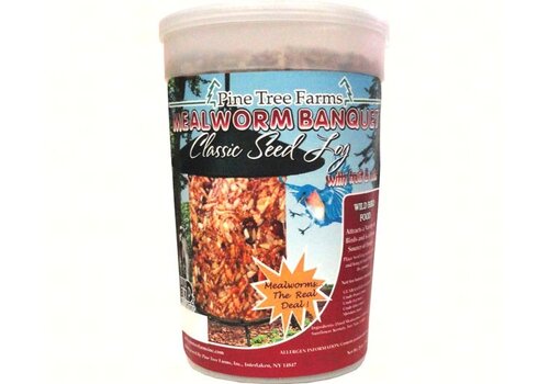  Mealworm Banquet Classic Seed Log 28 oz. 
