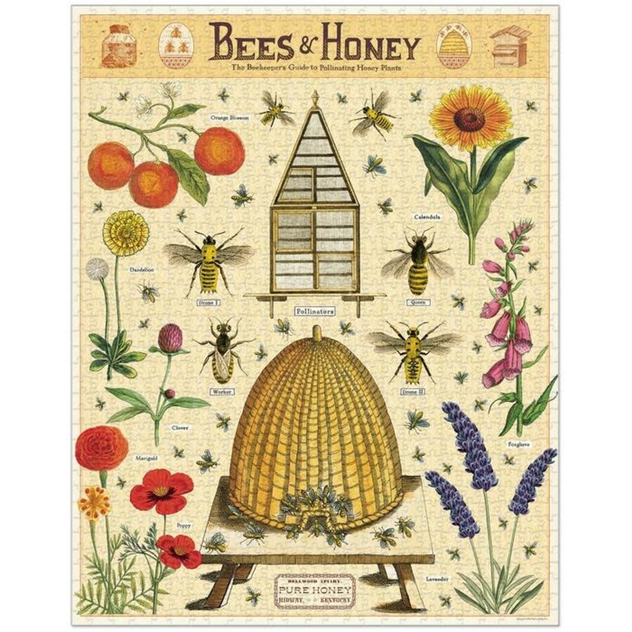 Bees & Honey Puzzle 1000 PC