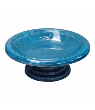 TDIbrands Fiber Clay Birdbath Short Base