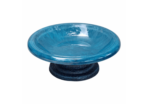  TDIbrands Fiber Clay Birdbath Short Base 