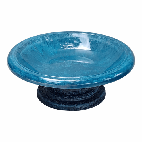  TDIbrands Fiber Clay Birdbath Short Base 