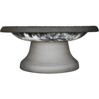 Fiber Clay Birdbath Short Base