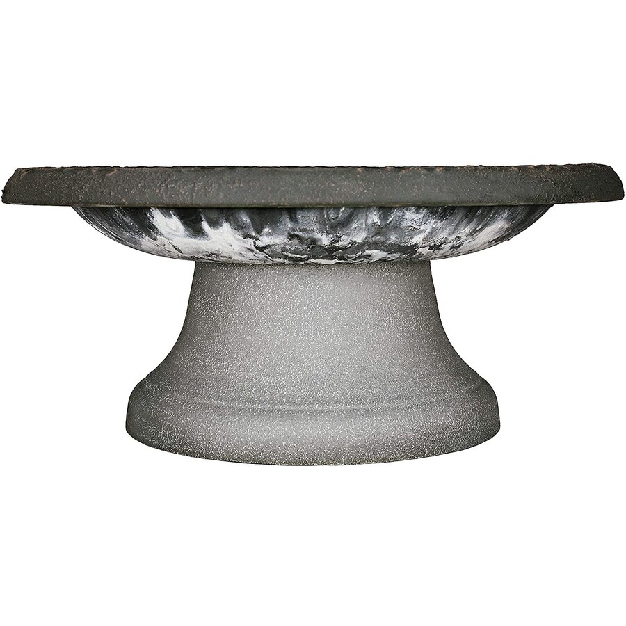 Fiber Clay Birdbath Short Base