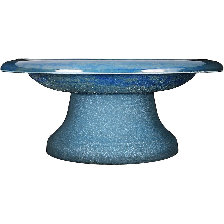 Fiber Clay Birdbath Short Base