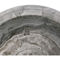 Fiber Clay Birdbath Short Base