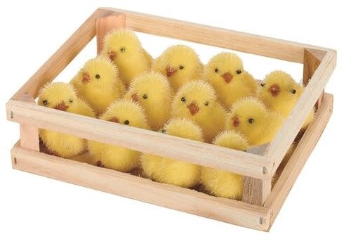 Mini Resin Fuzzy Chick   Mini Resin Fuzzy Chick