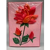 Mother's Day Card Ribbon Rose