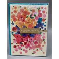 Mother's Day Card Flower Cascade