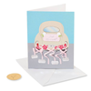 Just Married VW Bug Card