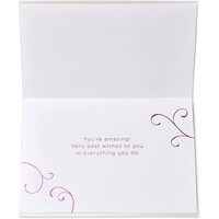 Congratulations You're Amazing Card