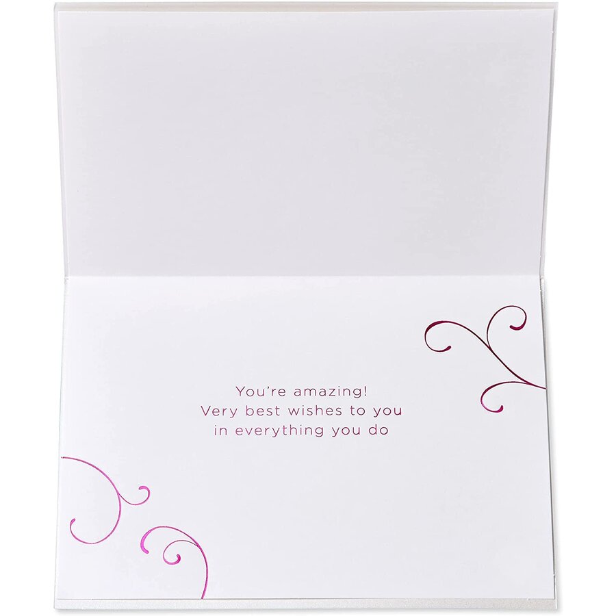 Congratulations You're Amazing Card