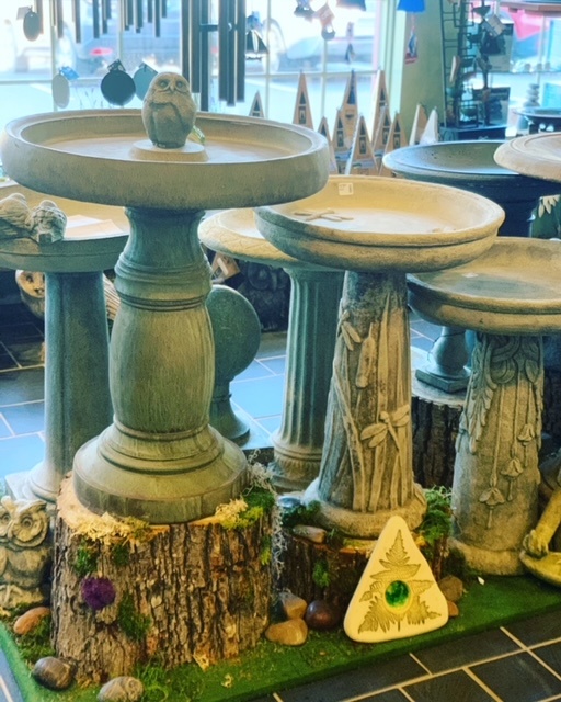 Cast Stone Birdbath