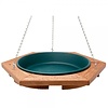 Mini Hanging Bird Bath w/ Green Tray