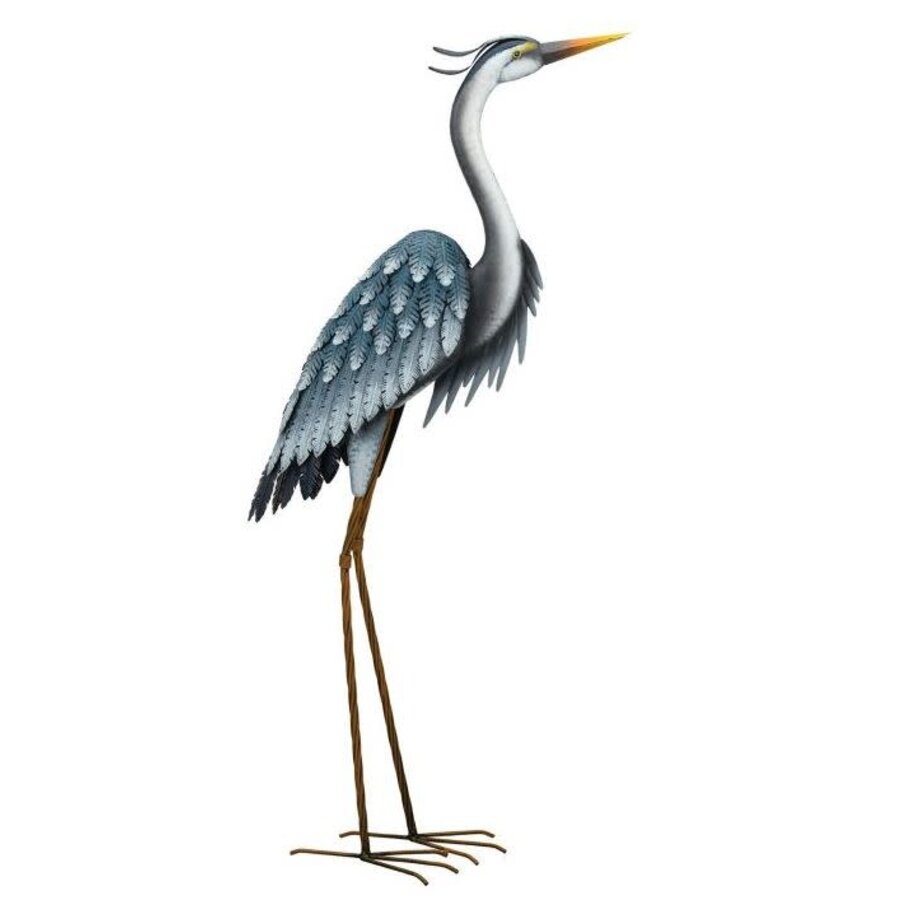 Blue Heron 44" Garden Statuary