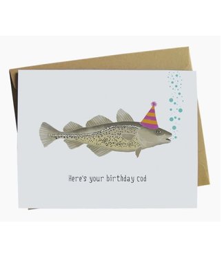 Cod Birthday Card