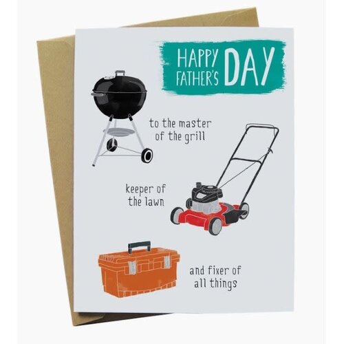  Paper Wolf Design Happy Father's Day Card 