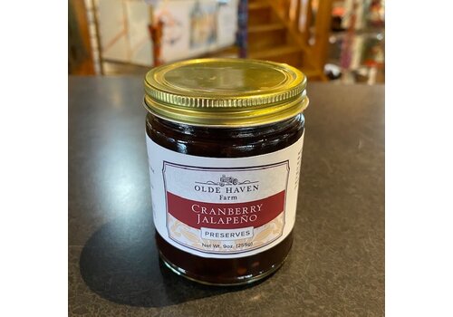  Olde Haven Farm Cranberry Jalapeno Preserves 