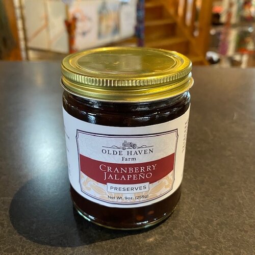  Olde Haven Farm Cranberry Jalapeno Preserves 