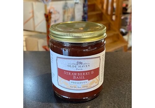  Olde Haven Farm Strawberry Basil Preserves 